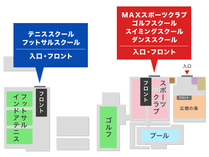 マックススポーツクラブ 地図